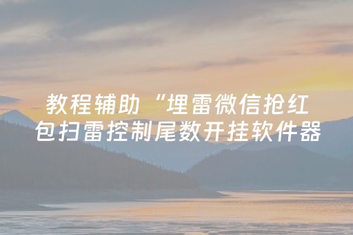 教程辅助“埋雷微信抢红包扫雷控制尾数开挂软件器”（详细透视教程）-哔哩哔哩