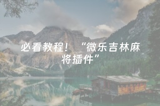 胜率设置方法“17麻将众娱大菠萝有挂”（详细透视教程）-哔哩哔哩