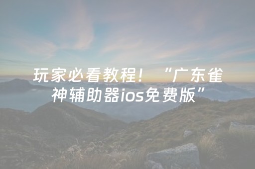 新版本“牵手跑胡子外挂”（详细透视教程）-哔哩哔哩
