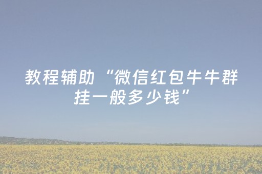 教程辅助“微信红包牛牛群挂一般多少钱”（详细透视教程）-哔哩哔哩