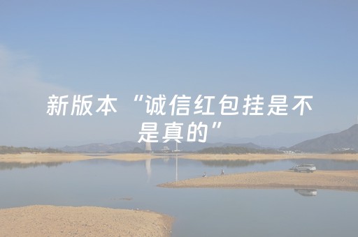 新版本“诚信红包挂是不是真的”（详细透视教程）-哔哩哔哩