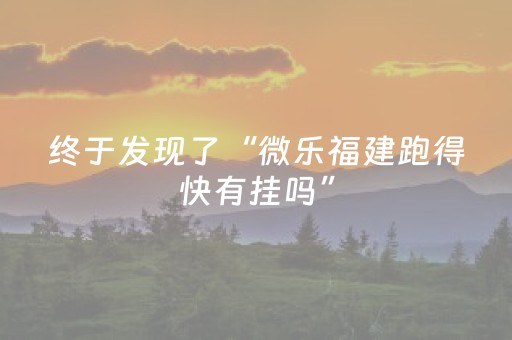 终于发现了“微乐福建跑得快有挂吗”（详细透视教程）-哔哩哔哩