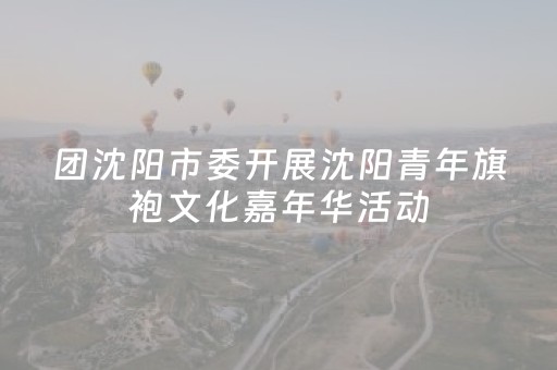 团沈阳市委开展沈阳青年旗袍文化嘉年华活动