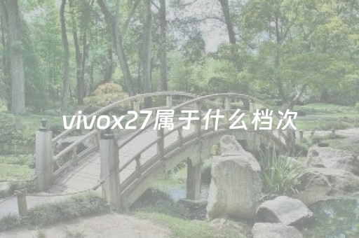 vivox27属于什么档次（vivox7plus多少钱）