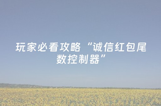 玩家必看攻略“诚信红包尾数控制器”（详细透视教程）-哔哩哔哩