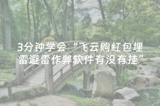 3分钟学会“飞云购红包埋雷避雷作弊软件有没有挂”（详细透视教程）-哔哩哔哩