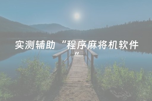 实测辅助“程序麻将机软件”（详细透视教程）-哔哩哔哩