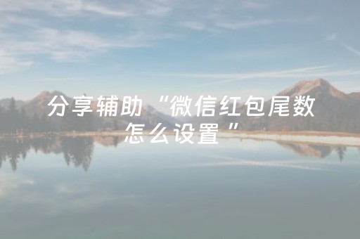 分享辅助“微信红包尾数怎么设置 ”（详细透视教程）-哔哩哔哩