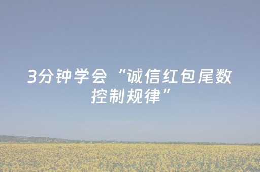 3分钟学会“诚信红包尾数控制规律”（详细透视教程）-哔哩哔哩