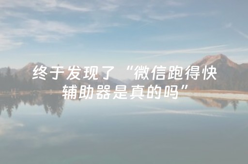 终于发现了“微信跑得快辅助器是真的吗”（详细透视教程）-哔哩哔哩