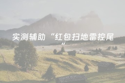 实测辅助“红包扫地雷控尾”（详细透视教程）-哔哩哔哩