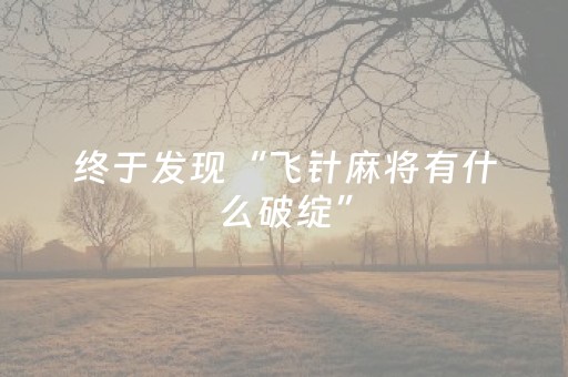 终于发现“飞针麻将有什么破绽”（详细透视教程）-哔哩哔哩