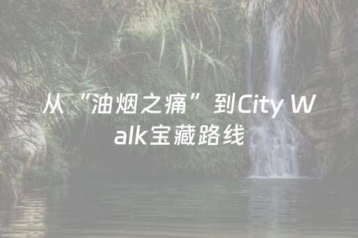 从“油烟之痛”到City Walk宝藏路线，北京朝阳街区焕绿
