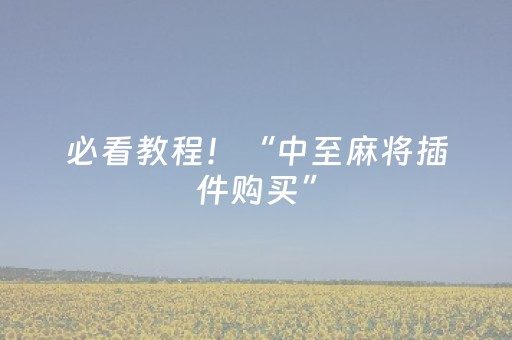 玩家必看教程！“微乐四川麻将专用神器”（详细开挂教程）-哔哩哔哩