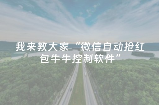 我来教大家“微信自动抢红包牛牛控制软件”（详细透视教程）-哔哩哔哩