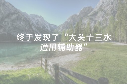 终于发现了“大头十三水通用辅助器”（详细透视教程）-哔哩哔哩