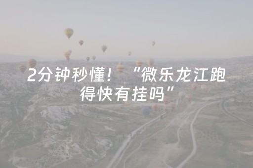 2分钟秒懂！“微乐龙江跑得快有挂吗”（详细辅助教程）-哔哩哔哩