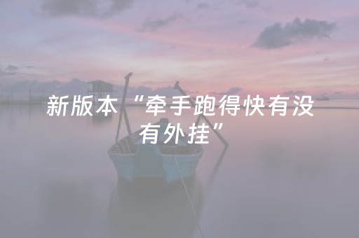 新版本“牵手跑得快有没有外挂”（详细透视教程）-哔哩哔哩
