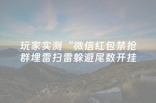 玩家实测“微信红包禁抢群埋雷扫雷躲避尾数开挂软件辅助”（详细透视教程）-哔哩哔哩