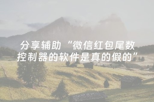 分享辅助“微信红包尾数控制器的软件是真的假的”（详细透视教程）-哔哩哔哩