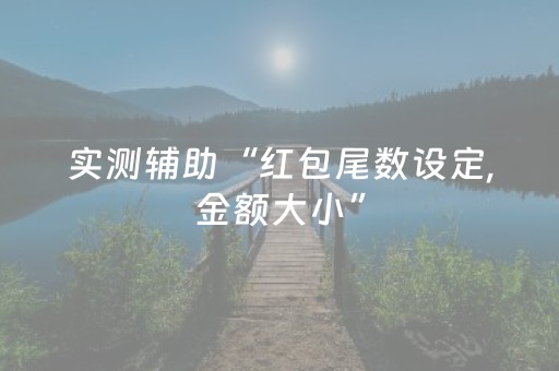 实测辅助“红包尾数设定,金额大小”（详细透视教程）-哔哩哔哩