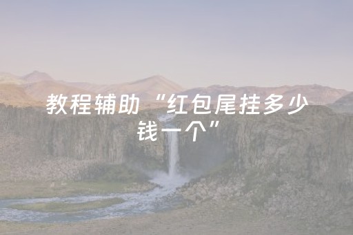 教程辅助“红包尾挂多少钱一个”（详细透视教程）-哔哩哔哩
