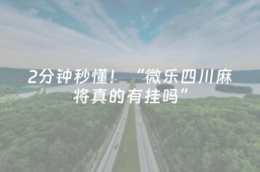 神器谁用谁爱!手机安装麻将机神器(其实确实有挂)