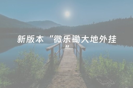 新版本“微乐锄大地外挂”（详细透视教程）-哔哩哔哩