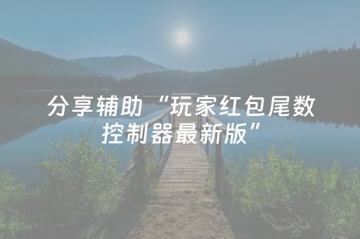 分享辅助“玩家红包尾数控制器最新版”（详细透视教程）-哔哩哔哩