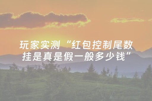 玩家实测“红包控制尾数挂是真是假一般多少钱”（详细透视教程）-哔哩哔哩
