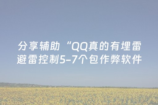 分享辅助“QQ真的有埋雷避雷控制5-7个包作弊软件”（详细透视教程）-哔哩哔哩