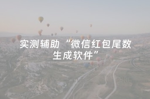 实测辅助“微信红包尾数生成软件”（详细透视教程）-哔哩哔哩