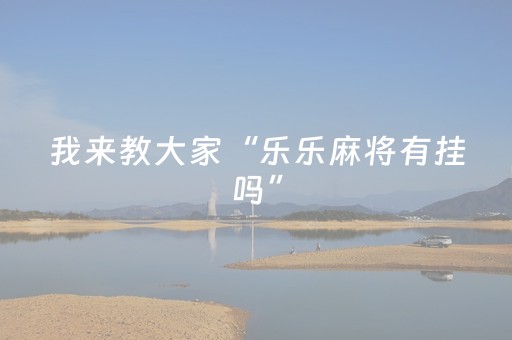 我来教大家“乐乐麻将有挂吗”（详细透视教程）-哔哩哔哩