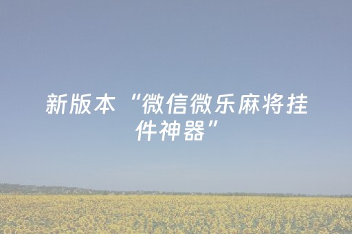 新版本“微信微乐麻将挂件神器”（详细透视教程）-哔哩哔哩