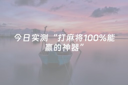 今日实测“打麻将100%能赢的神器”（详细辅助教程）-哔哩哔哩