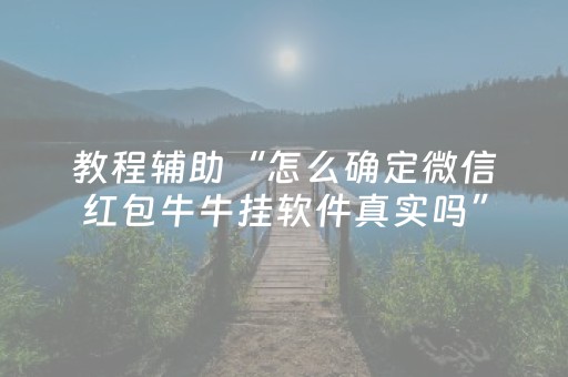 教程辅助“怎么确定微信红包牛牛挂软件真实吗”（详细透视教程）-哔哩哔哩