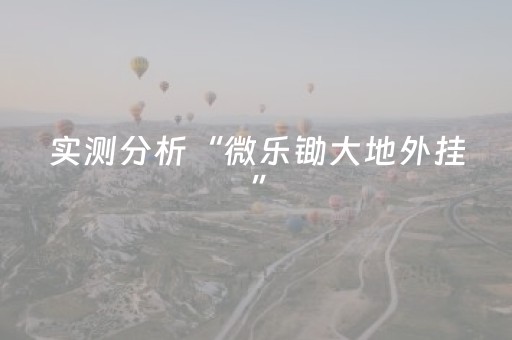 实测分析“微乐锄大地外挂”（详细开挂教程）-哔哩哔哩