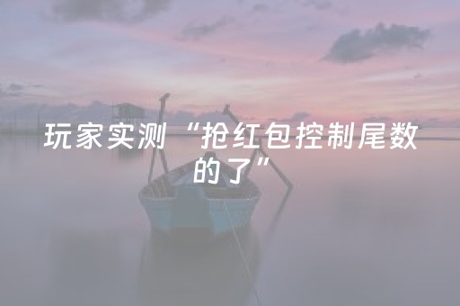 玩家实测“抢红包控制尾数的了”（详细透视教程）-哔哩哔哩