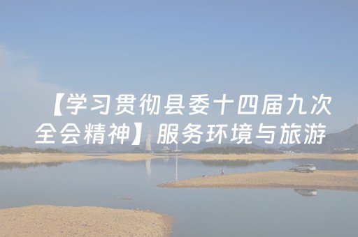 【学习贯彻县委十四届九次全会精神】服务环境与旅游体验的双向奔赴