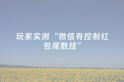 玩家实测“微信有控制红包尾数挂”（详细透视教程）-哔哩哔哩