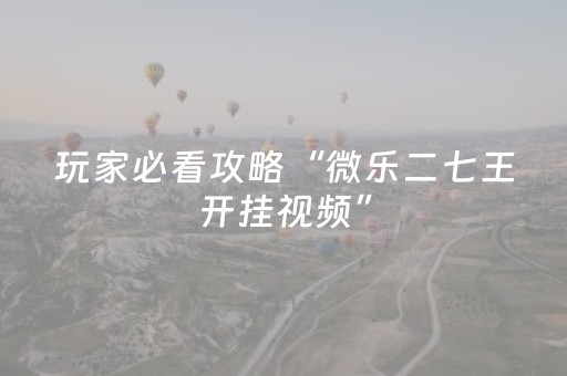 绝不能错过的!中至乐平麻将小程序插件(装挂怎么安装)