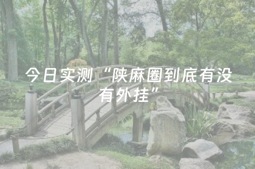 今日实测“陕麻圈到底有没有外挂”（详细透视教程）-哔哩哔哩