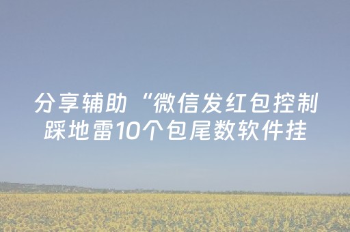 分享辅助“微信发红包控制踩地雷10个包尾数软件挂”（详细透视教程）-哔哩哔哩