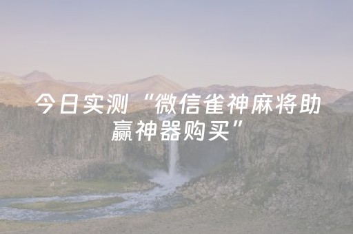 今日实测“微信雀神麻将助赢神器购买”（详细辅助教程）-哔哩哔哩