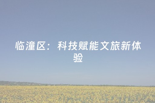 临潼区：科技赋能文旅新体验