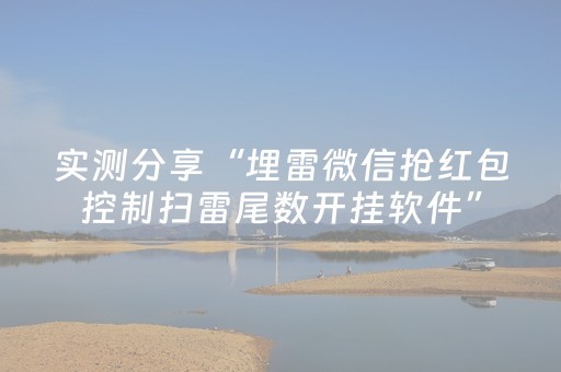 实测分享“埋雷微信抢红包控制扫雷尾数开挂软件”（详细透视教程）-哔哩哔哩