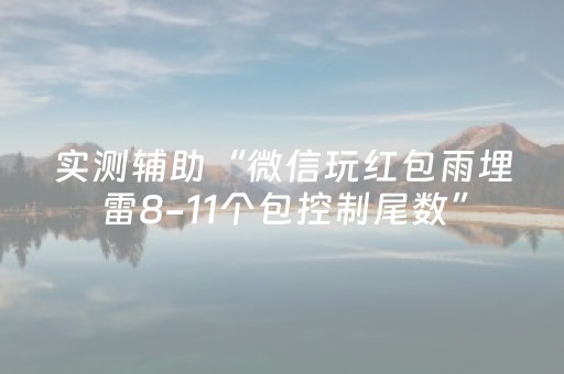实测辅助“微信玩红包雨埋雷8-11个包控制尾数”（详细透视教程）-哔哩哔哩
