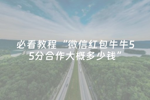 必看教程“微信红包牛牛55分合作大概多少钱”（详细透视教程）-哔哩哔哩