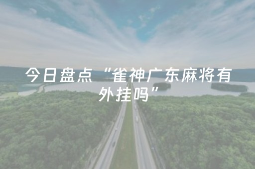 今日盘点“雀神广东麻将有外挂吗”（详细辅助教程）-哔哩哔哩