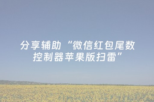 分享辅助“微信红包尾数控制器苹果版扫雷”（详细透视教程）-哔哩哔哩
